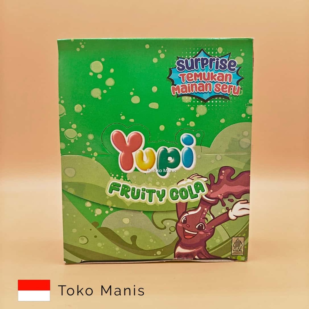 [TM03016] YUPI Fruity Cola (24 pcs x 6 g)