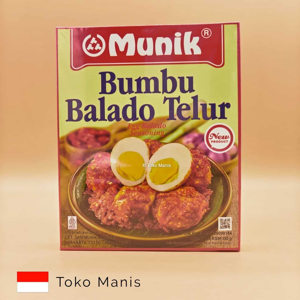 MUNIK Bumbu Balado Telur (150 g)