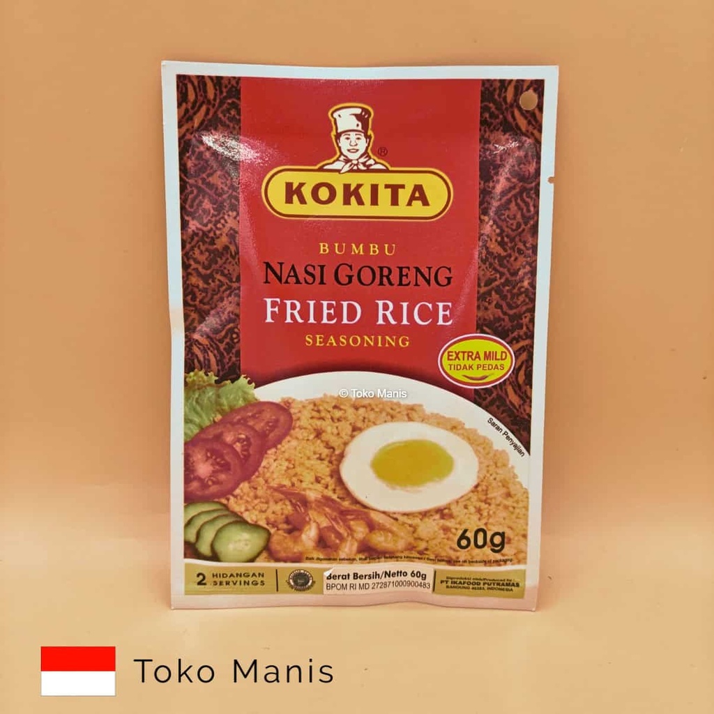 KOKITA Bumbu Nasi Goreng Tidak Pedas (60 g)