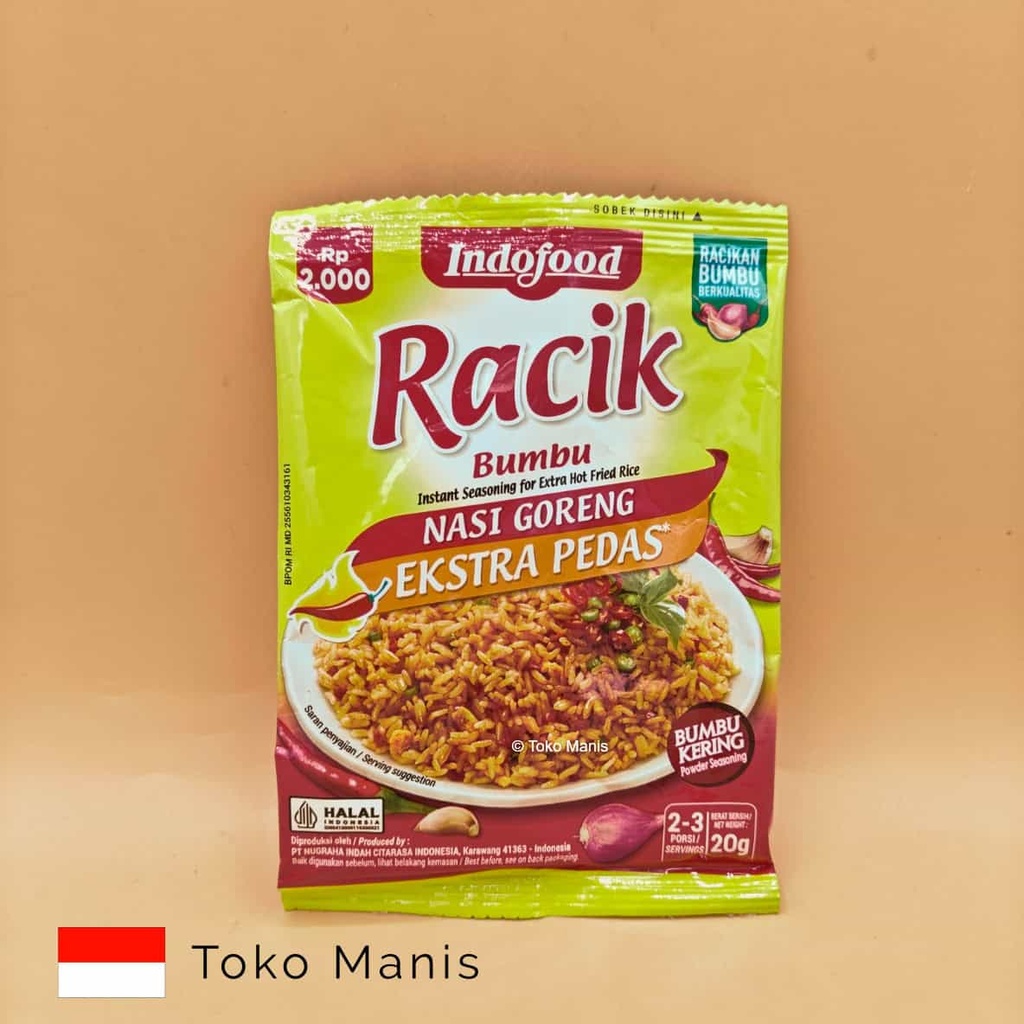 INDOFOOD RACIK Nasi Goreng Extra Pedas (20 g)