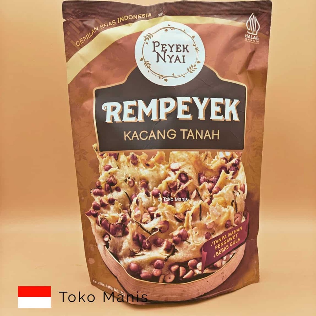 PEYEK NYAI Rempeyek Kacang Tanah (120 g)