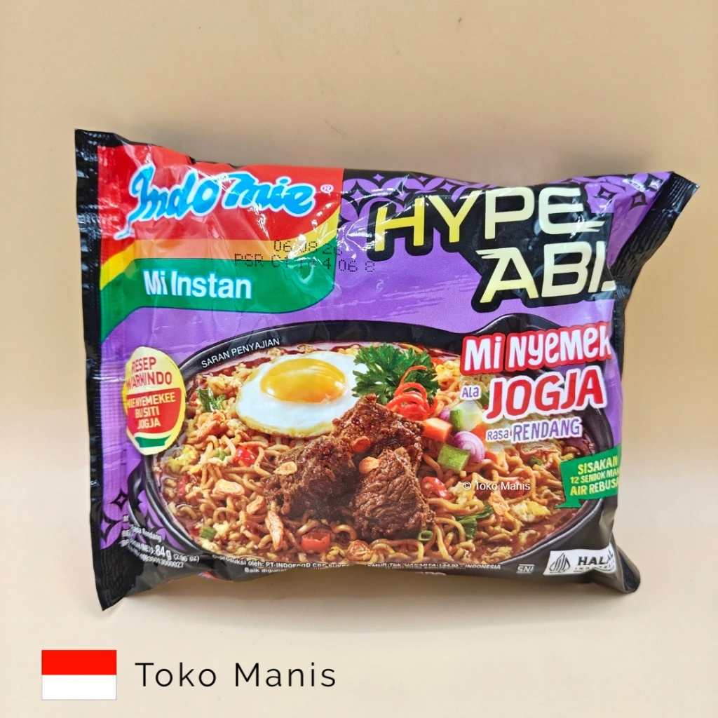 [TM03077] INDOMIE Hype Abis Nyemek Ala Jogja Rasa Rendang (84 g)