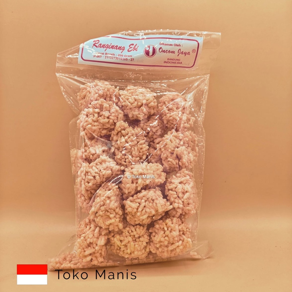 ONCOM JAYA Rengginang Ebi (200 g)