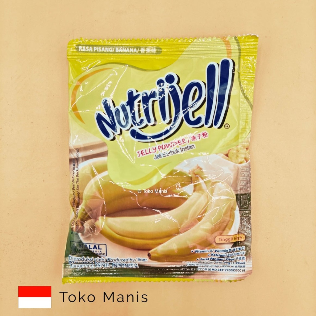 [TM03106] NUTRIJELL Pisang (Banana) (30 g)