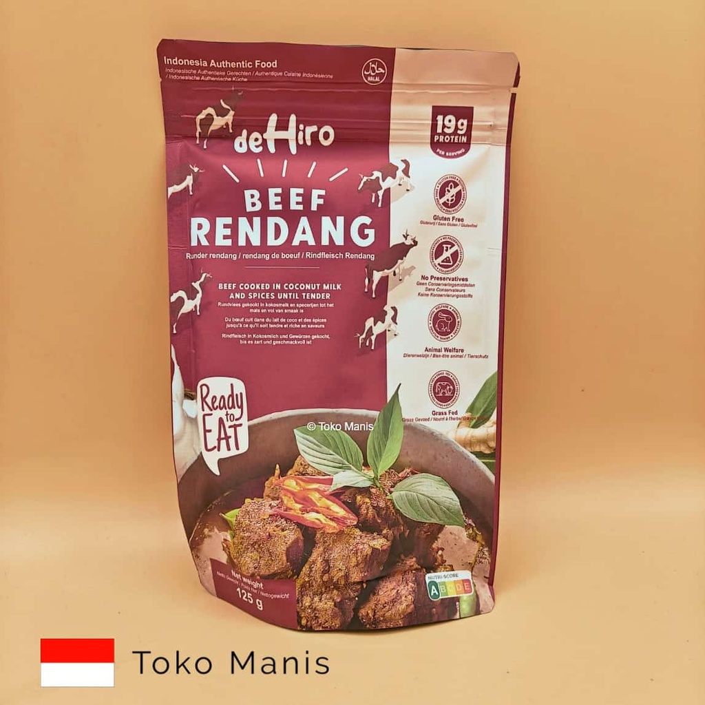 DE HIRO Beef Rendang (125 g)