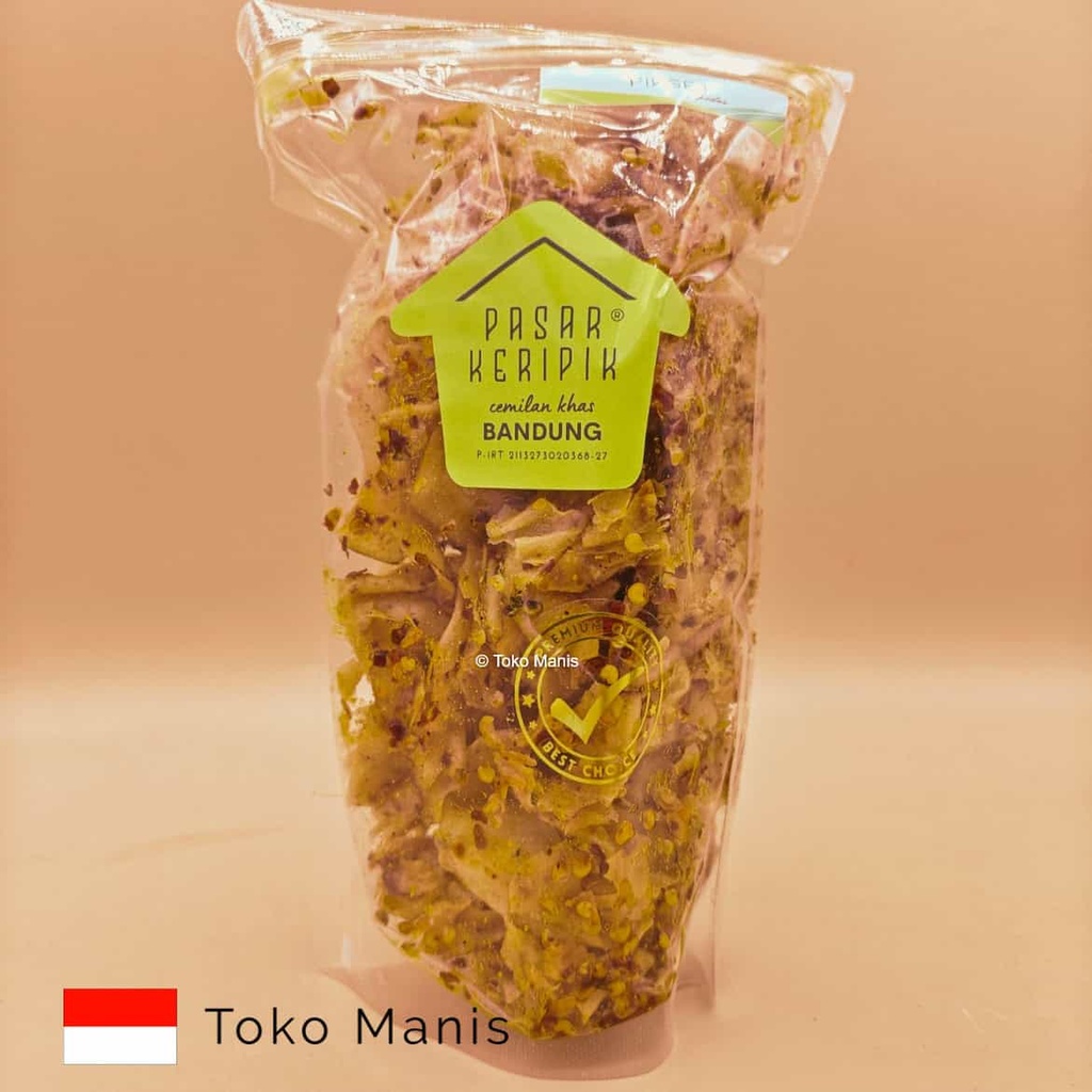 [TM03118] PASAR KERIPIK Pikset Pedas (140 g)