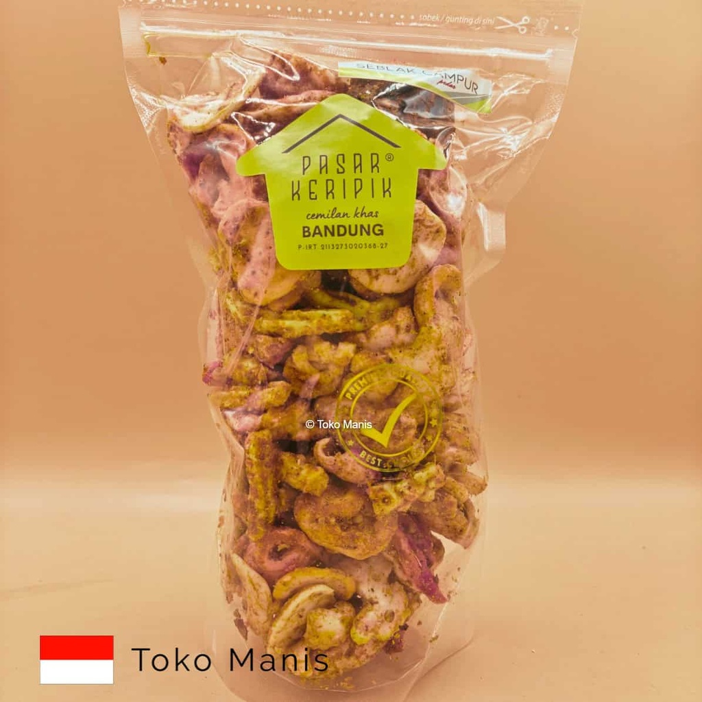 [TM03125] PASAR KERIPIK Seblak Campur (150 g)