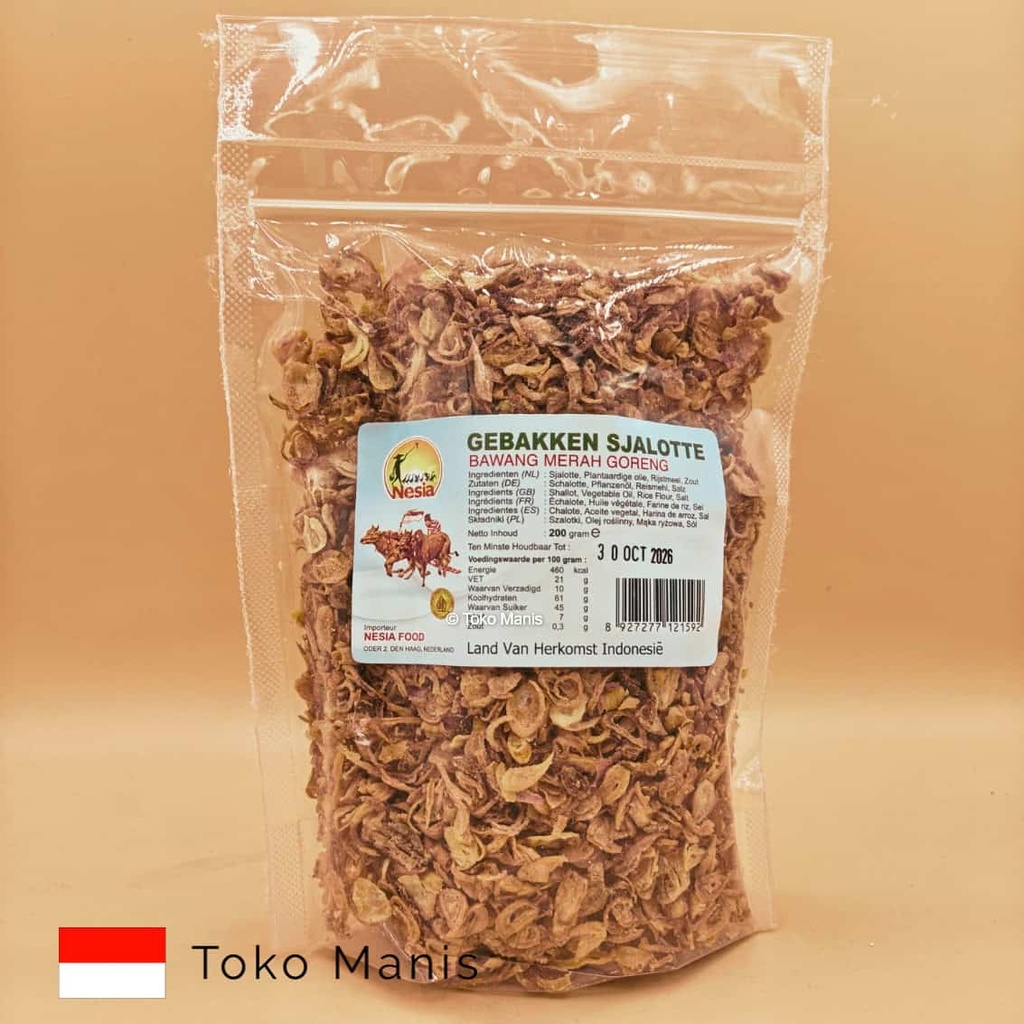 [TM03126] NESIA Bawang Merah Goreng (200 g)
