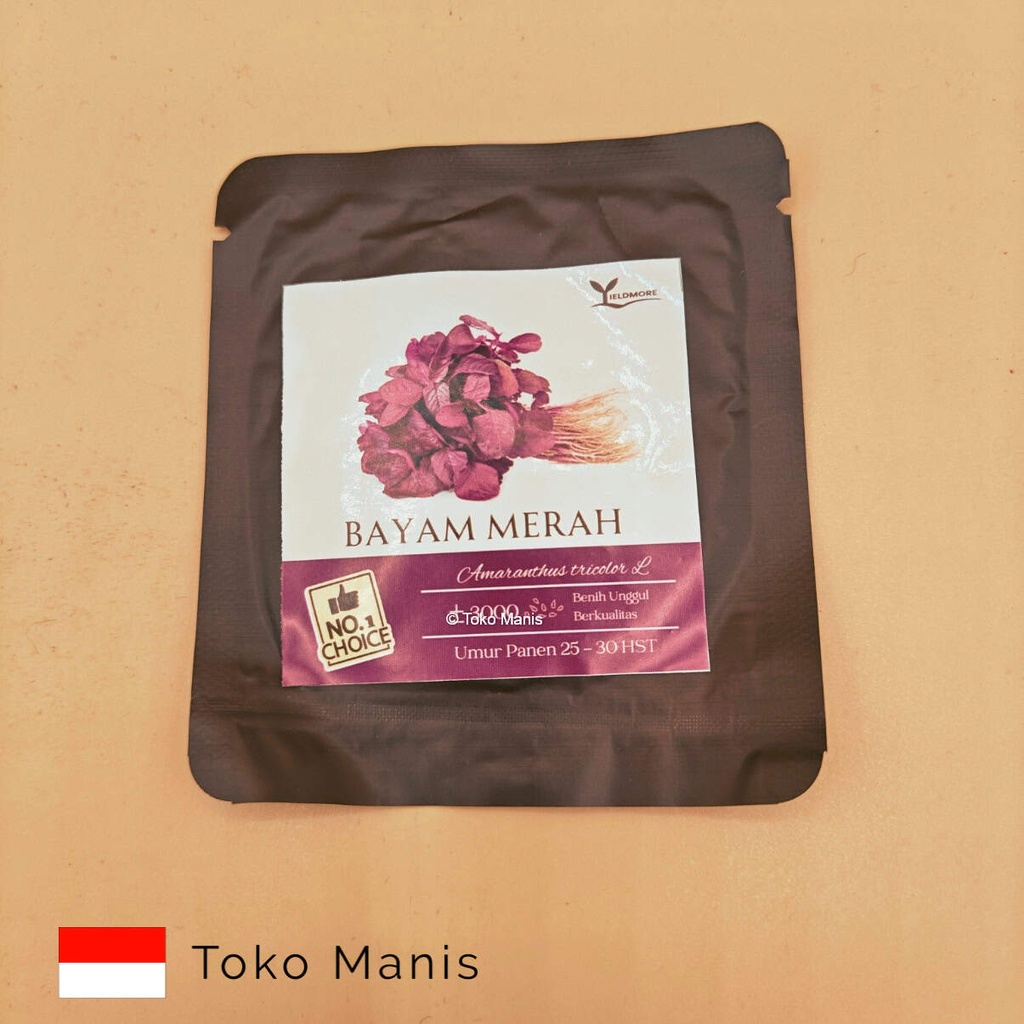 YIELDMORE Bayam Merah 3000 pcs