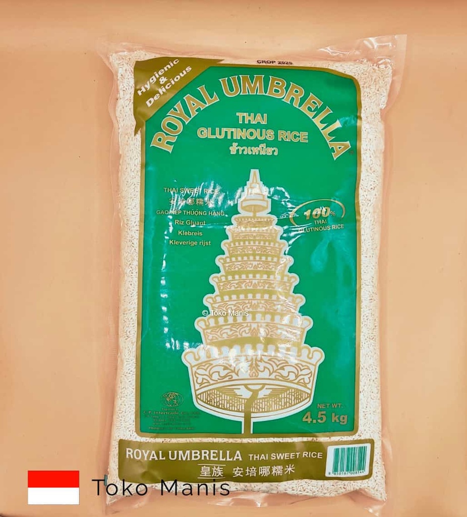 [TM03149] ROYAL UMBRELLA Beras Ketan Putih (5 kg)