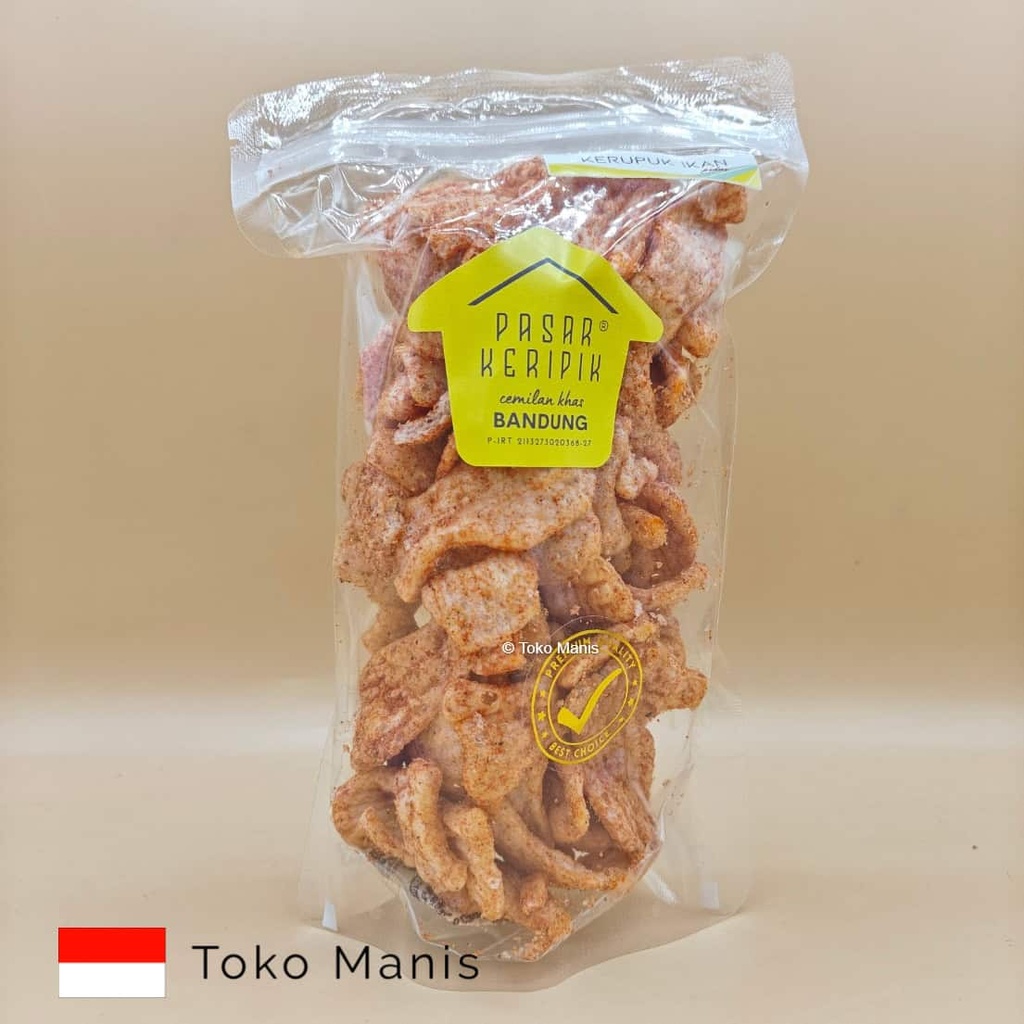 PASAR KERIPIK Ikan Pedas Kecil (50 g)