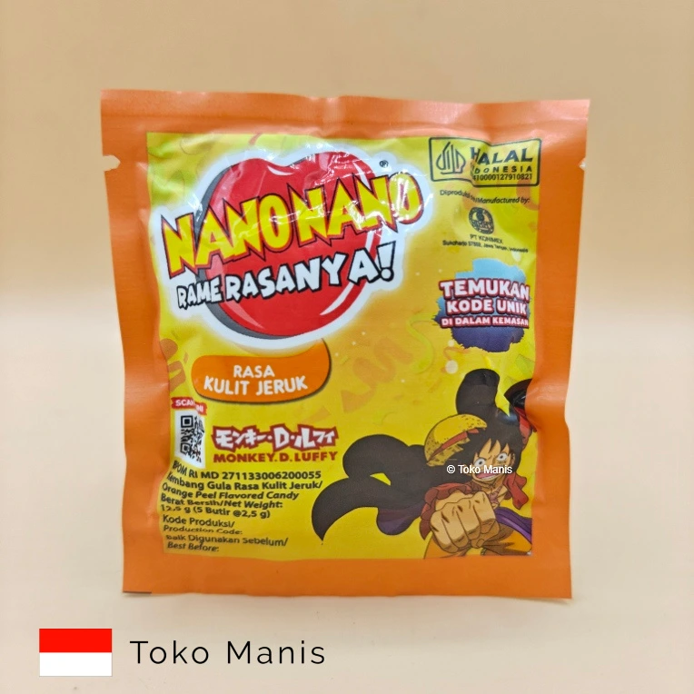 [TM03160] NANO NANO Kulit Jeruk (5x2.5 g)