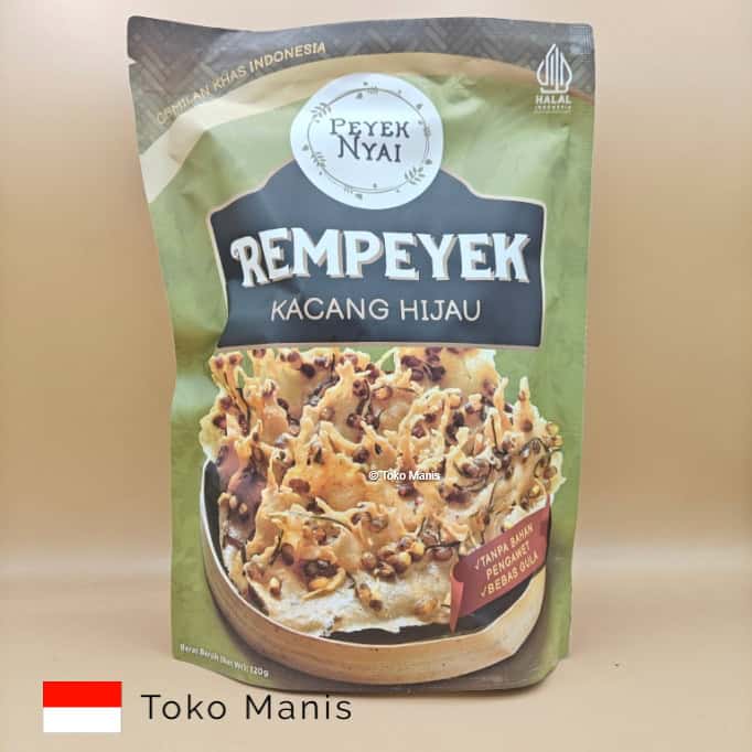 PEYEK NYAI Kacang Hijau (120 g)