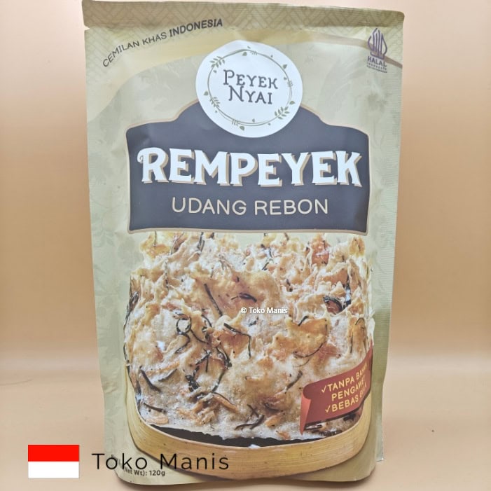 [TM03174] PEYEK NYAI Udang Rebon (120 g)