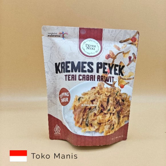 [TM03179] PEYEK NYAI Kremes Peyek Teri Cabai Rawit (50 g)