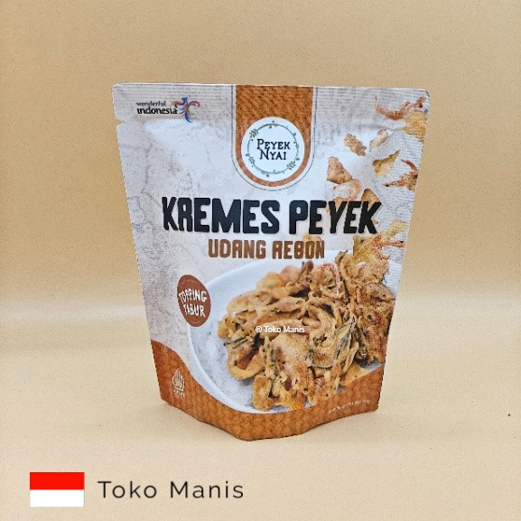 [TM03180] PEYEK NYAI Kremes Peyek Udang Rebon (50 g)
