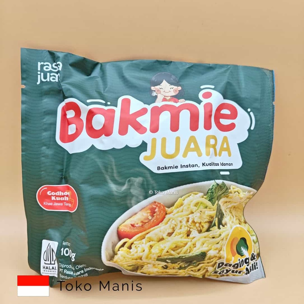 JUARA Bakmi Godhog Kuah Khas Jawa Tengah (100 g)