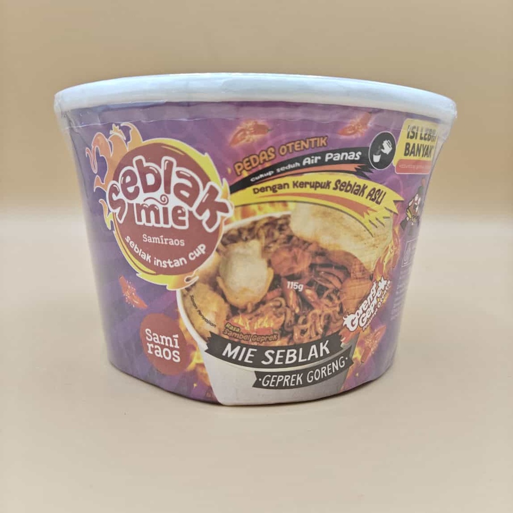 SAMI RAOS Seblak Mie Goreng Geprek (115 g)