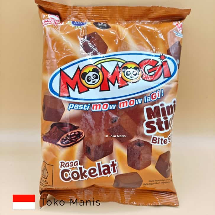 [TM03206] MOMOGI Mini Stick Coklat (20 g)