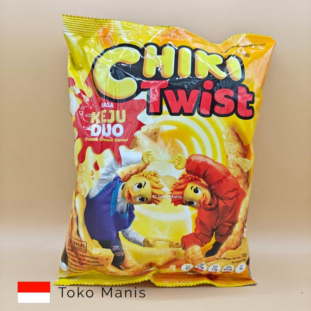 [TM03222] CHIKI Twist Keju Duo (70 g)