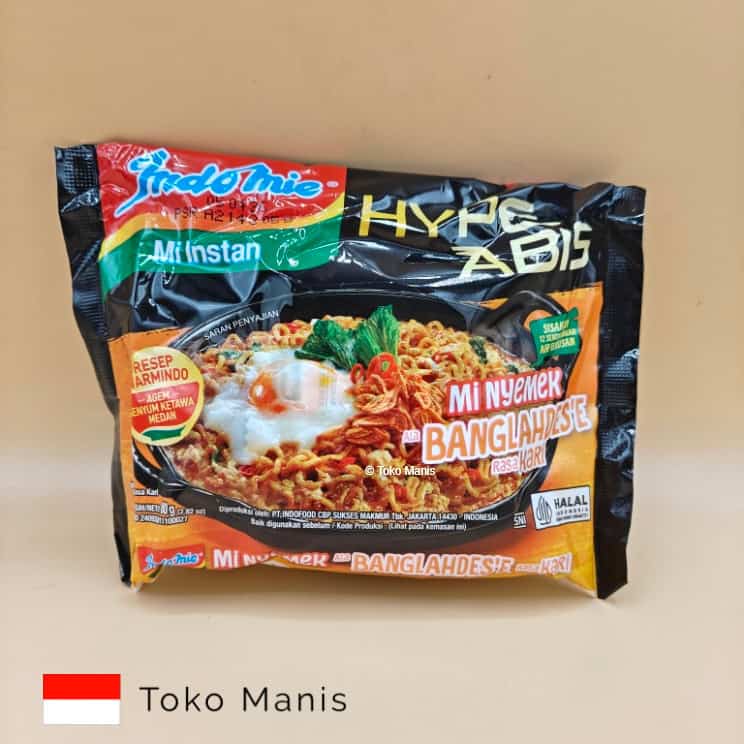 INDOMIE Mie Nyemek Ala Bangladesh Rasa Kari (80 g)