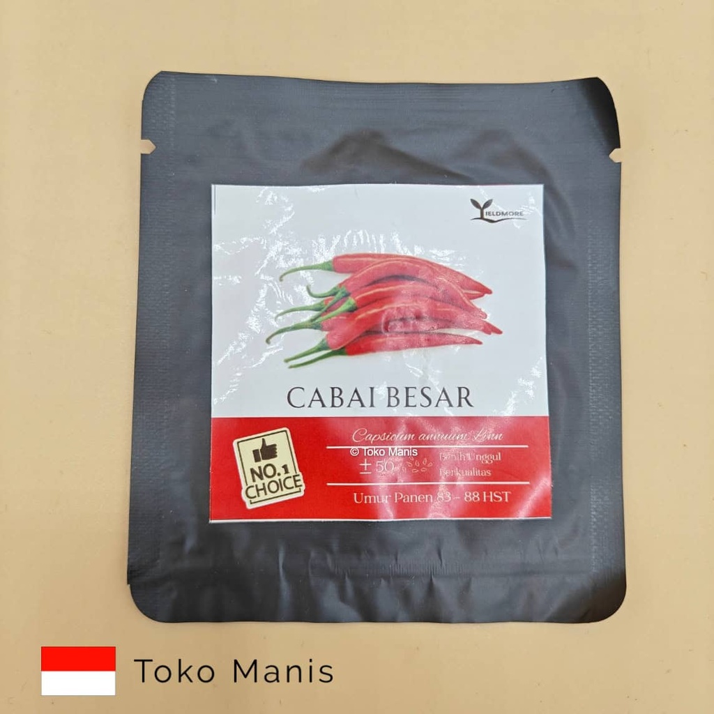 [TM03235] YIELDMORE Bibit Cabai Besar 50 pcs