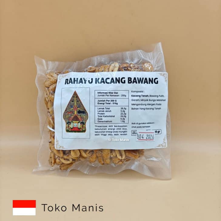 [TM03239] RAHAYU Kacang Bawang (250 g)