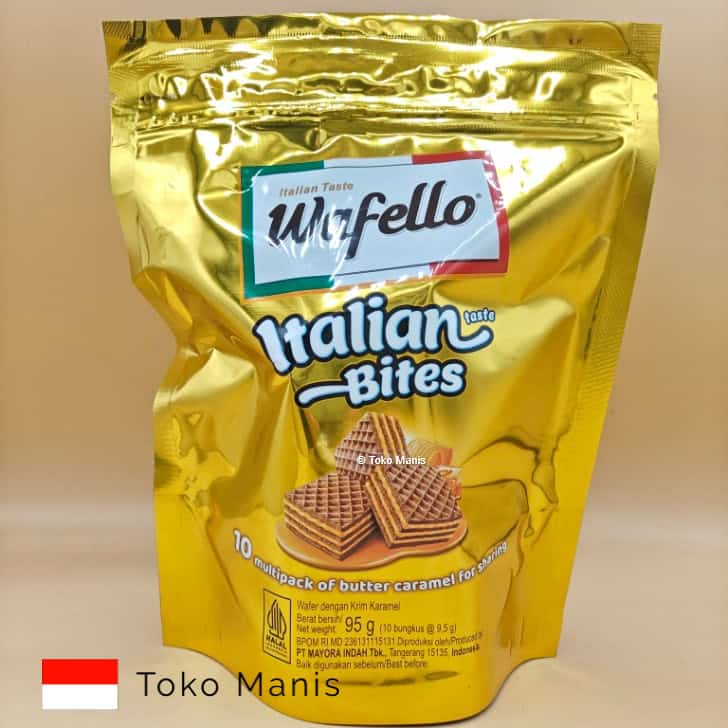 [TM03242] MAYORA WAFELLO Italian Bites (10 pcs x 9.5 g)