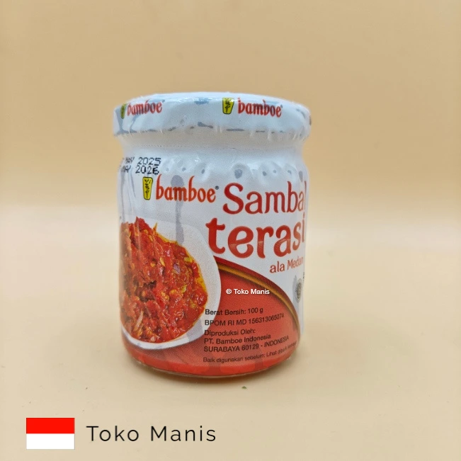 [TM03349] BAMBOE Sambal Terasi ala Medan(100 g)