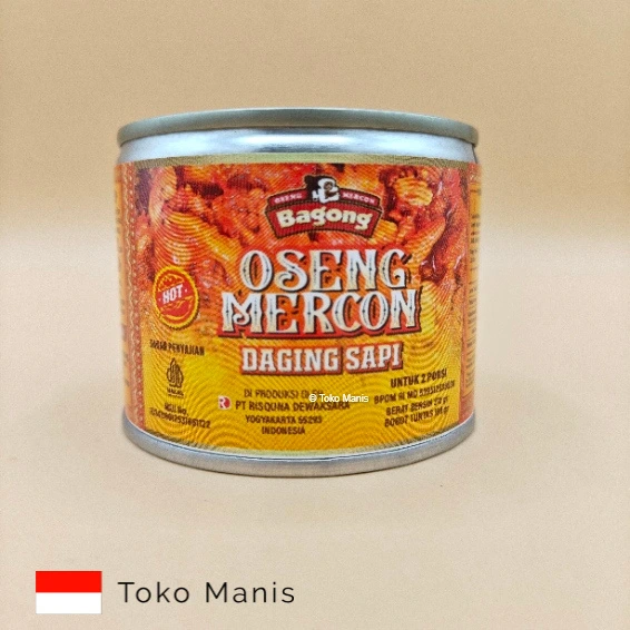[TM03369] BAGONG Oseng Mercon Pedas (210 g)
