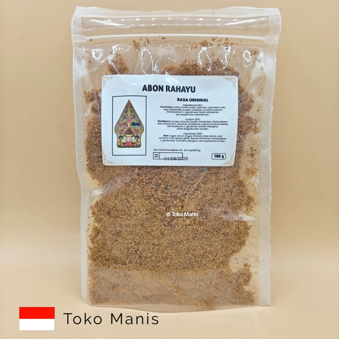 [TM03372] RAHAYU Abon Tanpa Bawang Goreng (100 g)