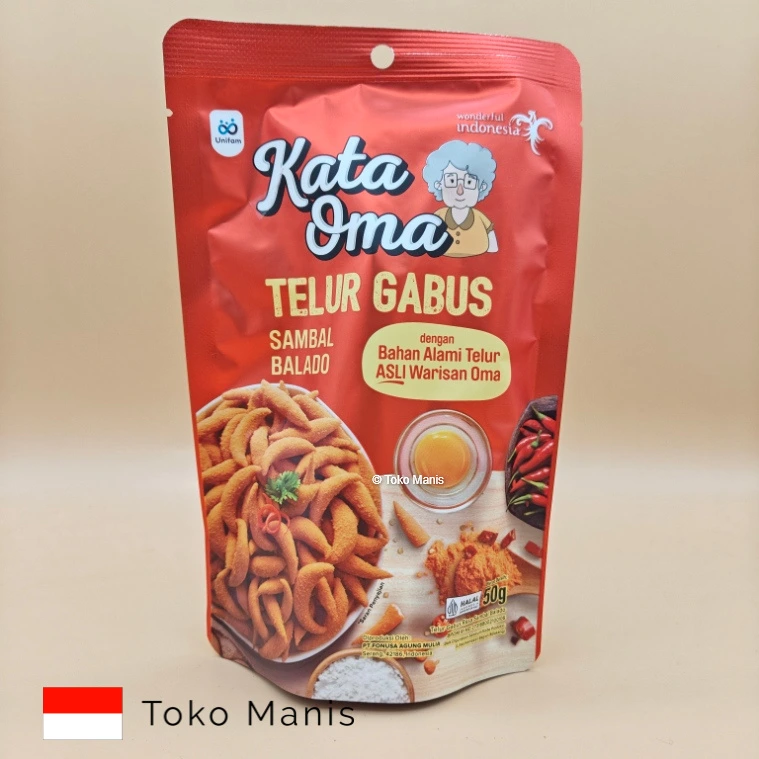 KATA OMA Telur Gabus Balado (50 g)