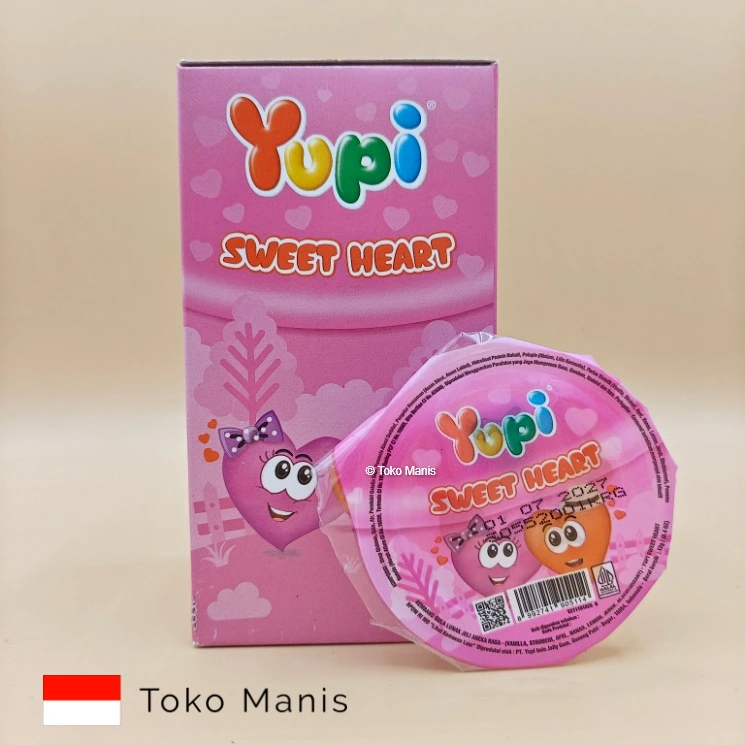 YUPI Sweet Heart (12 pcs x 12 g)