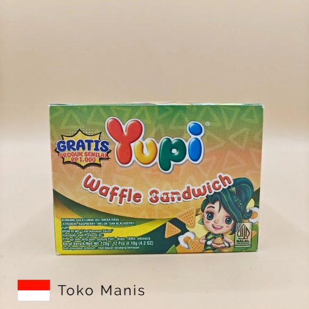 YUPI Waffle Sandwich (12 pcs x 10 g)
