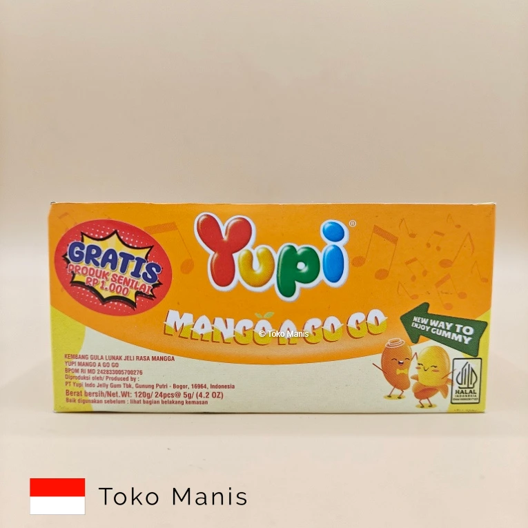 YUPI Mango A Go Go (24 pcs x 6 g)