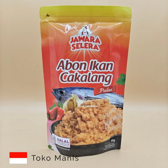 JAWARA SELERA Abon Ikan Cakalang Pedas (90 g)