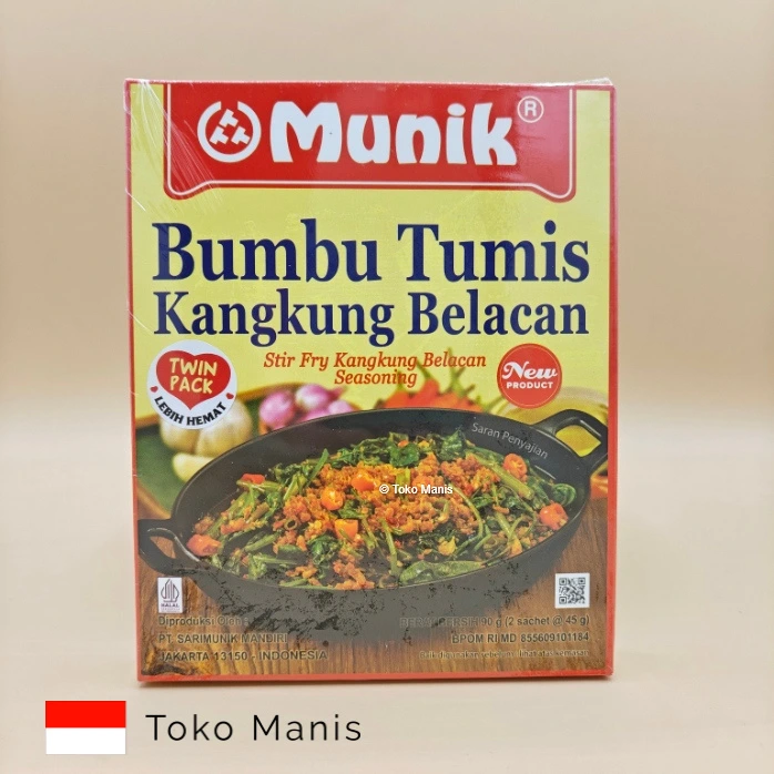 MUNIK Tumis Kangkung Balacan no. 10 (90 g) (2 sct x 45 g)