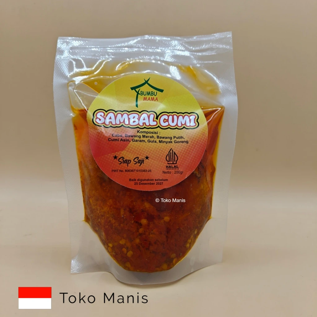[TM03394] BUMBU MAMA Sambal Cumi (200 g)
