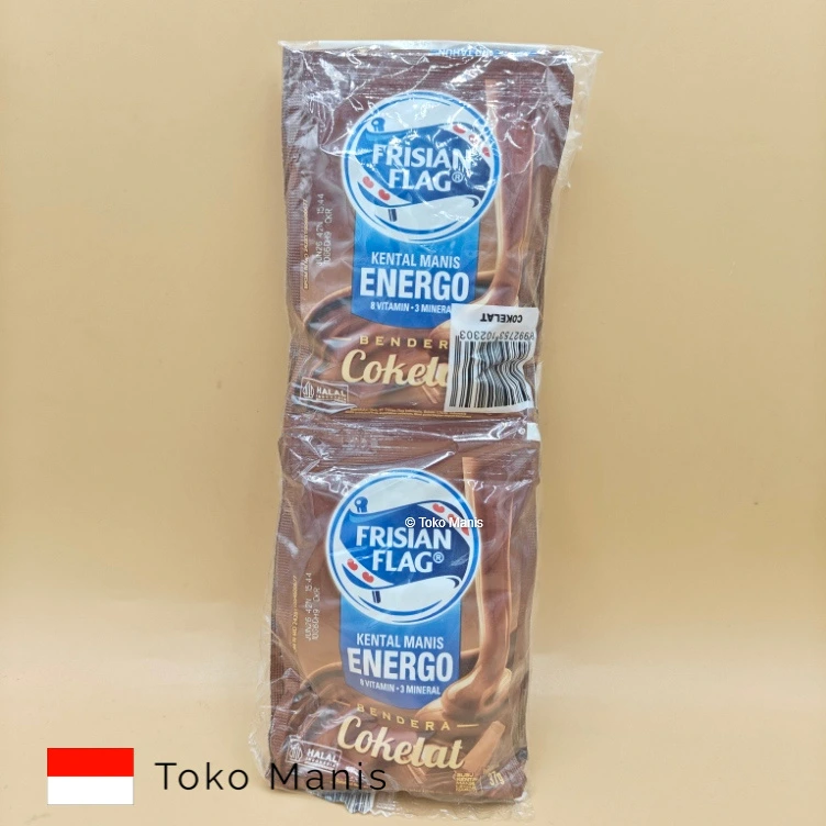 FRISIAN FLAG Susu Kental Manis Coklat (6 sachets x 38 g)