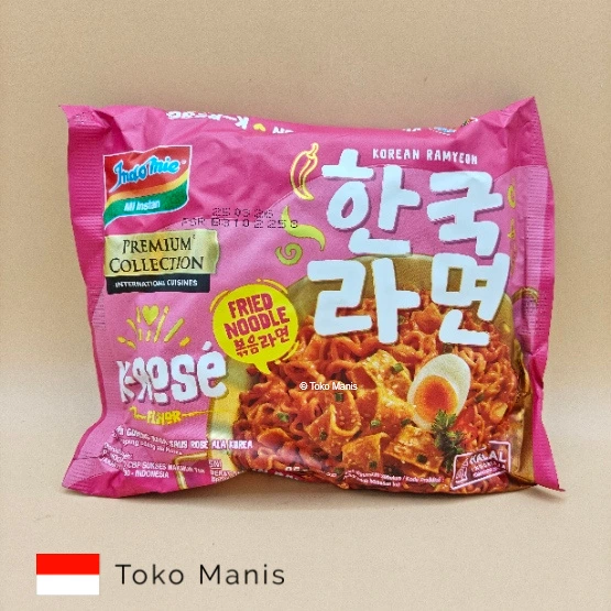 [TM03401] INDOMIE Mie Instan Korean Rose (85 g)