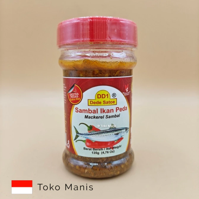 DEDE SATOE Sambal Ikan Peda (135g)