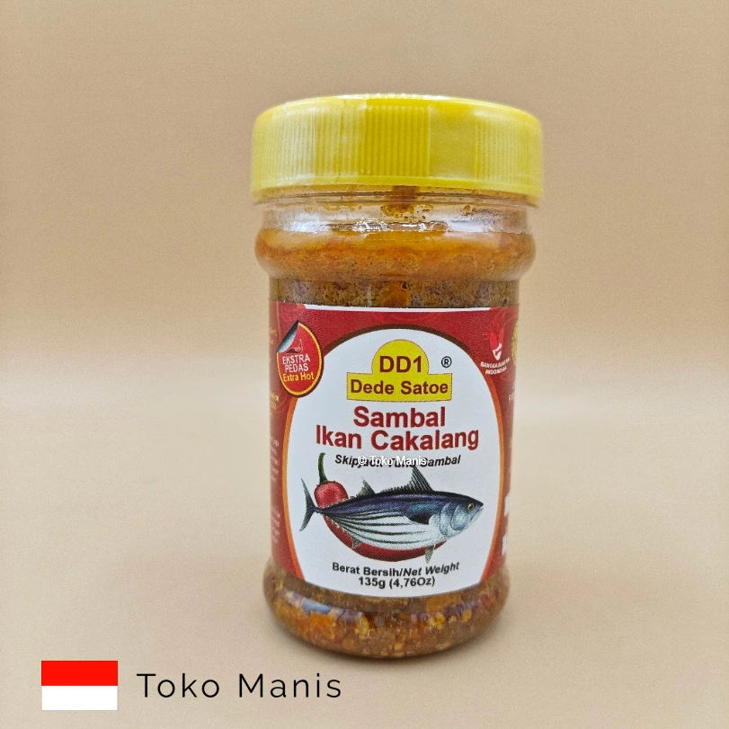 DEDE SATOE Sambal Cakalang (135 g)