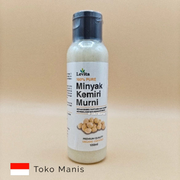 [TM03572] LEVITA Minyak Kemiri Murni (100 ml)