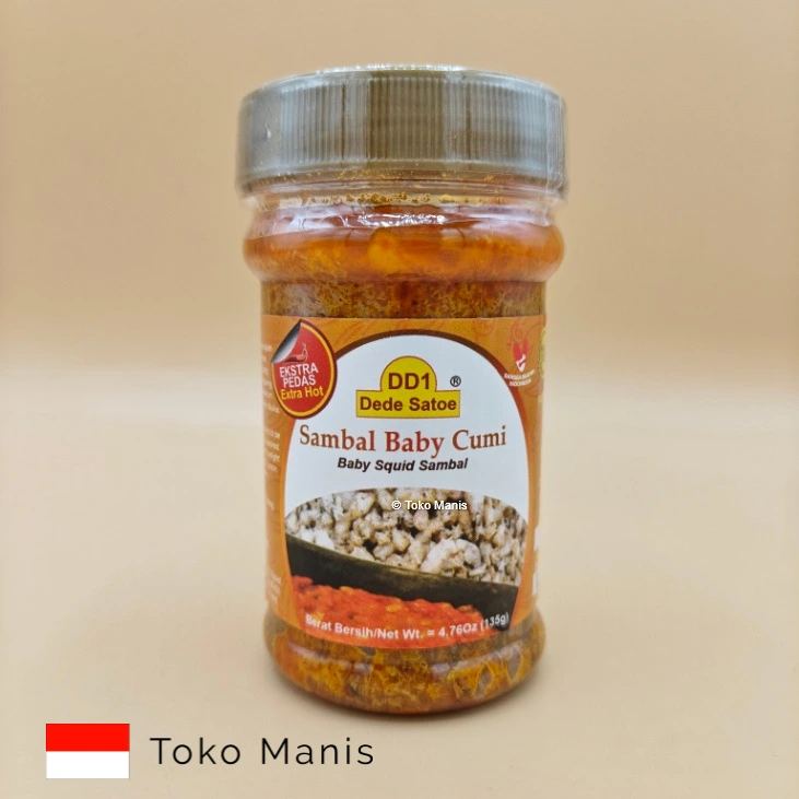 DEDE SATOE Sambal Baby Cumi (135 g)