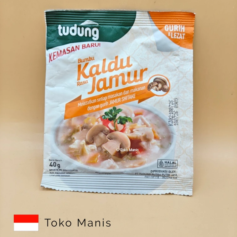 TUDUNG Bumbu Kaldu Rasa Jamur (40 g)