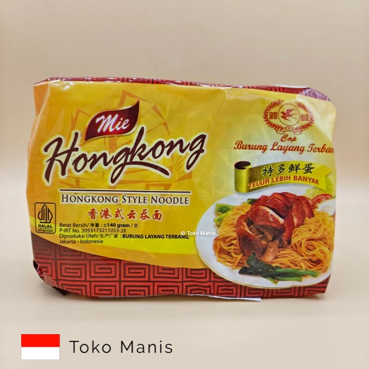 [TM03589] BURUNG LAYANG TERBANG Mie Hongkong (140 g)