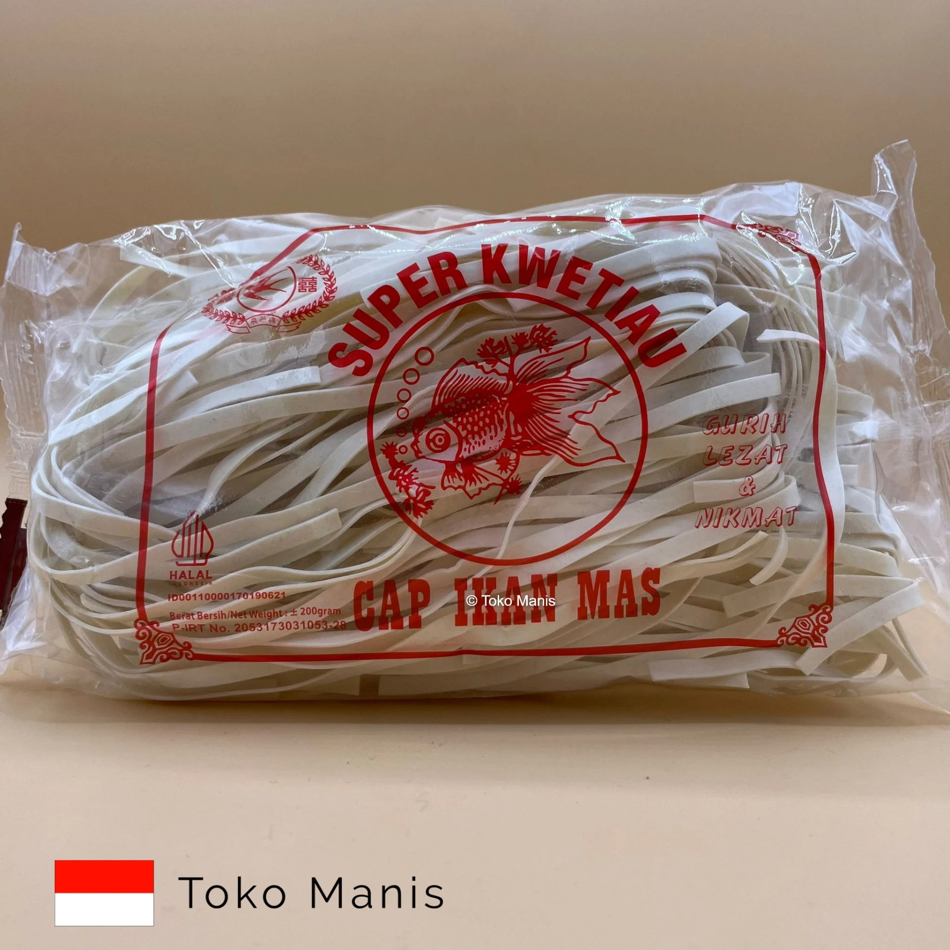 [TM03591] BURUNG LAYANG TERBANG Ikan Mas Super Kwetiaw (200 g)