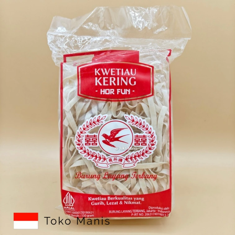 BURUNG LAYANG TERBANG Kwetiaw Kering - Hor Fun (130 g)