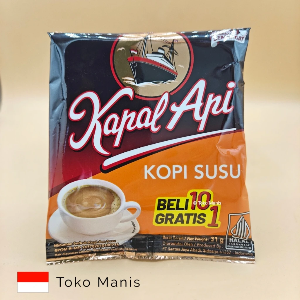 KAPAL API Kopi Susu (10sct@31 g)