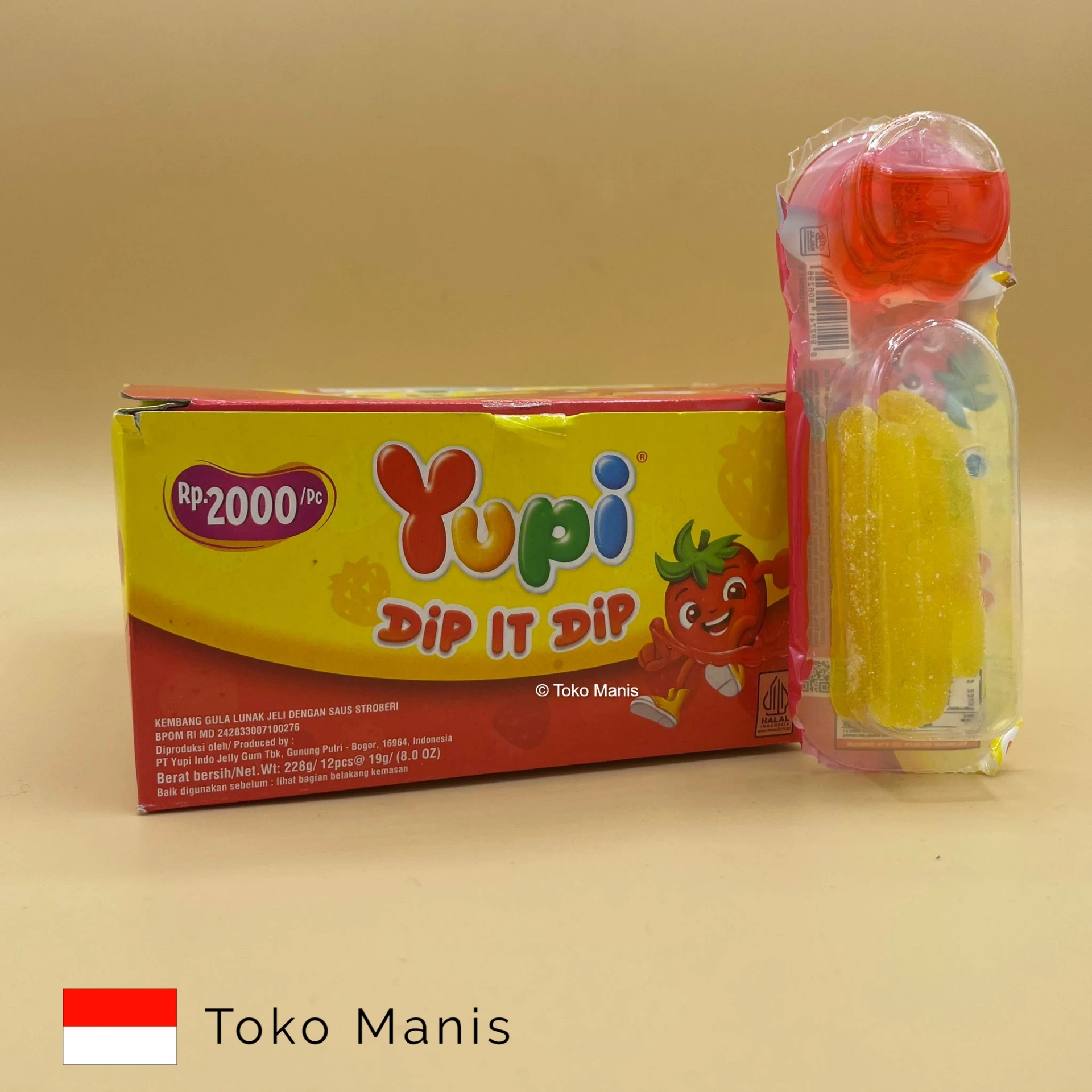 YUPI Dip It Dip (12 pcs x 19 g)